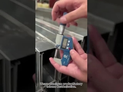 Tấm tường nhôm dày 200mm Tấm trần kim loại kiến ​​​​trúc bị treo