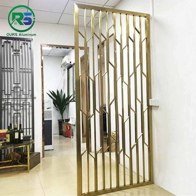 Modern Decoration Aluminium Decorative Screens Facades Design Ideas UPVC Wall Types