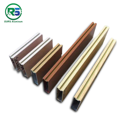 Decorative Multicolor Suspended Ceiling Metal Strips Tile Fireproof Square Tube Strip Ceiling