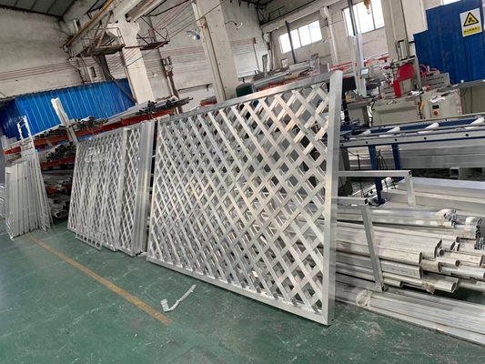 Elegant Suspended Metal False Ceiling Square Tube For Aluminum Metal Ceiling 30mm Thickness