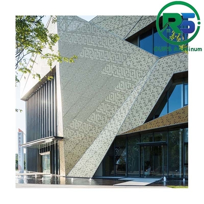 Aluminum Curtain Wall with System Design Fabrication Exterior Double Glazed Glazing Facade Panel Building Envelope