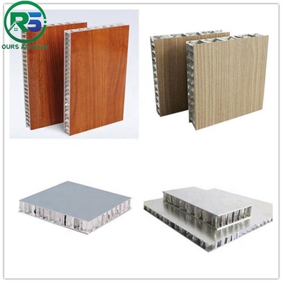 Interior Aluminum Honeycomb Panel Facade Wall Ceiling Cladding Decorative Marble Grain