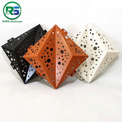 Fireproof Interior Wall Aluminum Honeycomb Panels 4x8 Aluminium Architectural Tiles Tegular