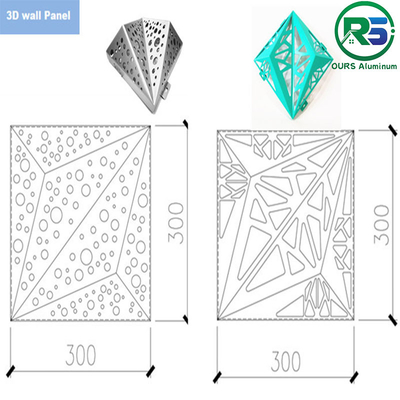 Fireproof Interior Wall Aluminum Honeycomb Panels 4x8 Aluminium Architectural Tiles Tegular