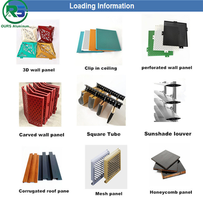 Fireproof Interior Wall Aluminum Honeycomb Panels 4x8 Aluminium Architectural Tiles Tegular