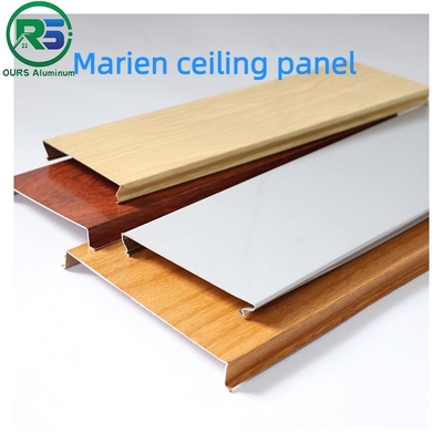 Interior Aluminum Honeycomb Panel Facade Wall Ceiling Cladding Decorative Marble Grain
