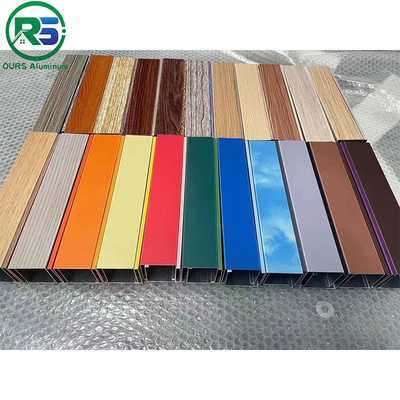 Lớp trần kim loại treo đường thẳng thân thiện với môi trường 0,9mm Lớp trần nhôm trắng