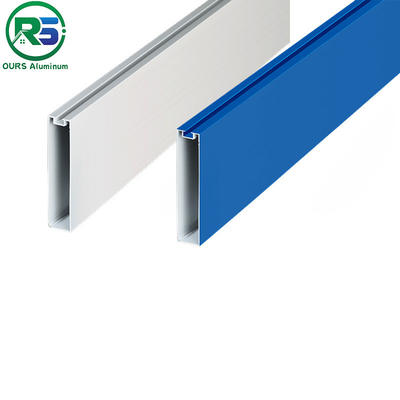 Xanh môi trường thân thiện dây chuyền treo kim loại trần 0.6mm Trần nhôm trắng