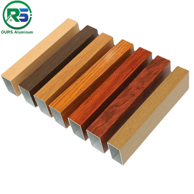 Môi trường thân thiện trục tròn kim loại 0,8mm Mái trần nhôm trắng
