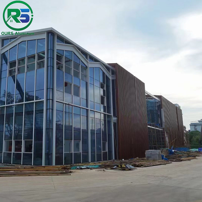 Các tấm tường nhôm thiết kế hiện đại và đơn giản cho trang trí phổ biến